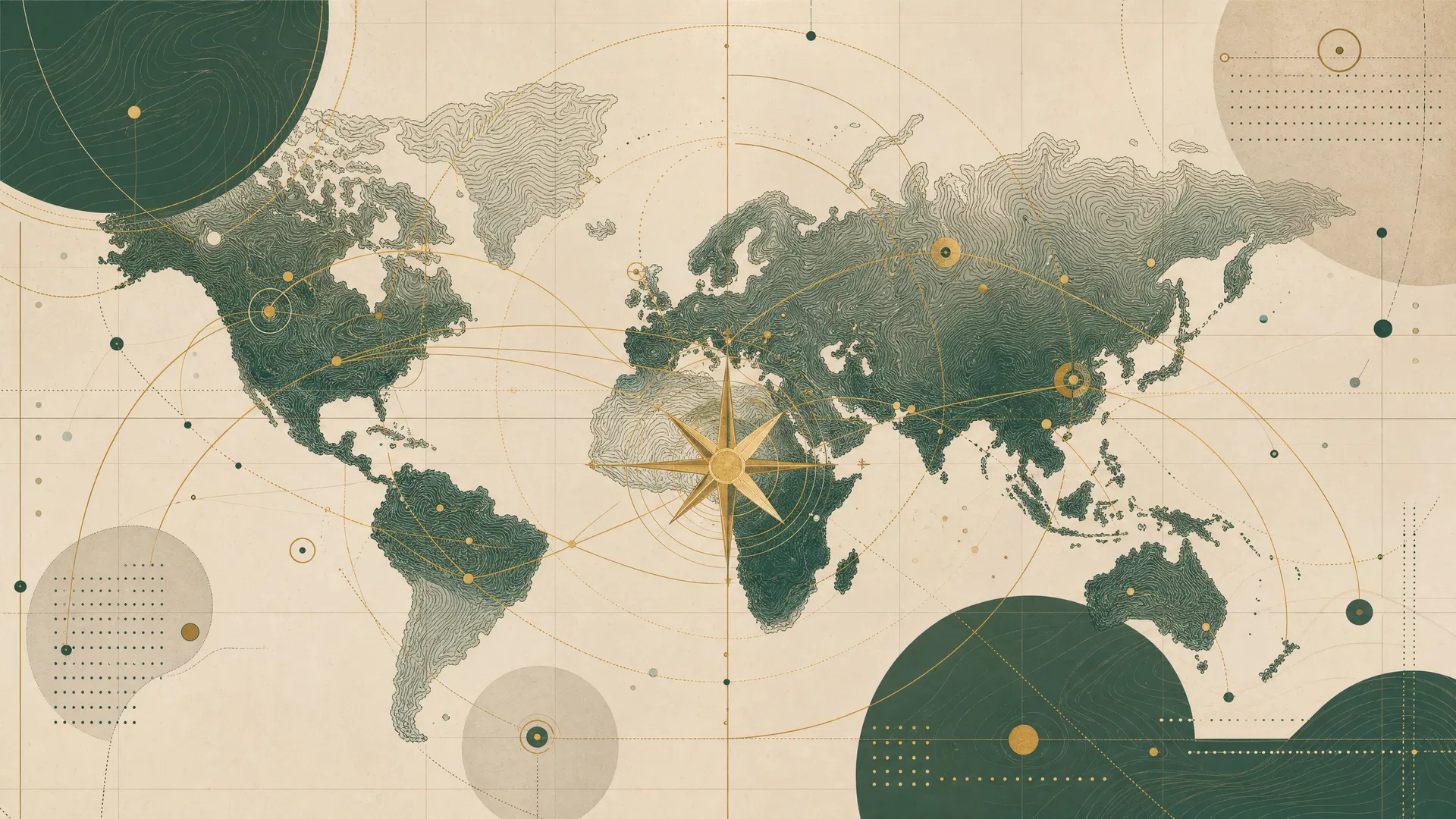 Editorial Radar — global tourism map